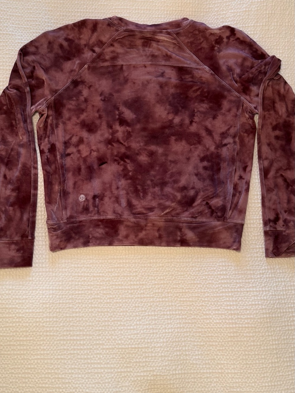 lululemon | Velour Warm Down Crew | Interstellar Cassis Multi | Size 8 - Picture 8 of 9
